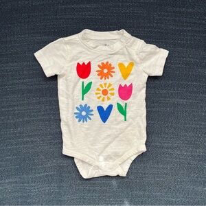Colorful Floral Kids One Piece (0-3 months)
